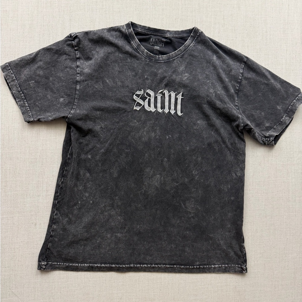 Saint Black Graphic T-Shirt